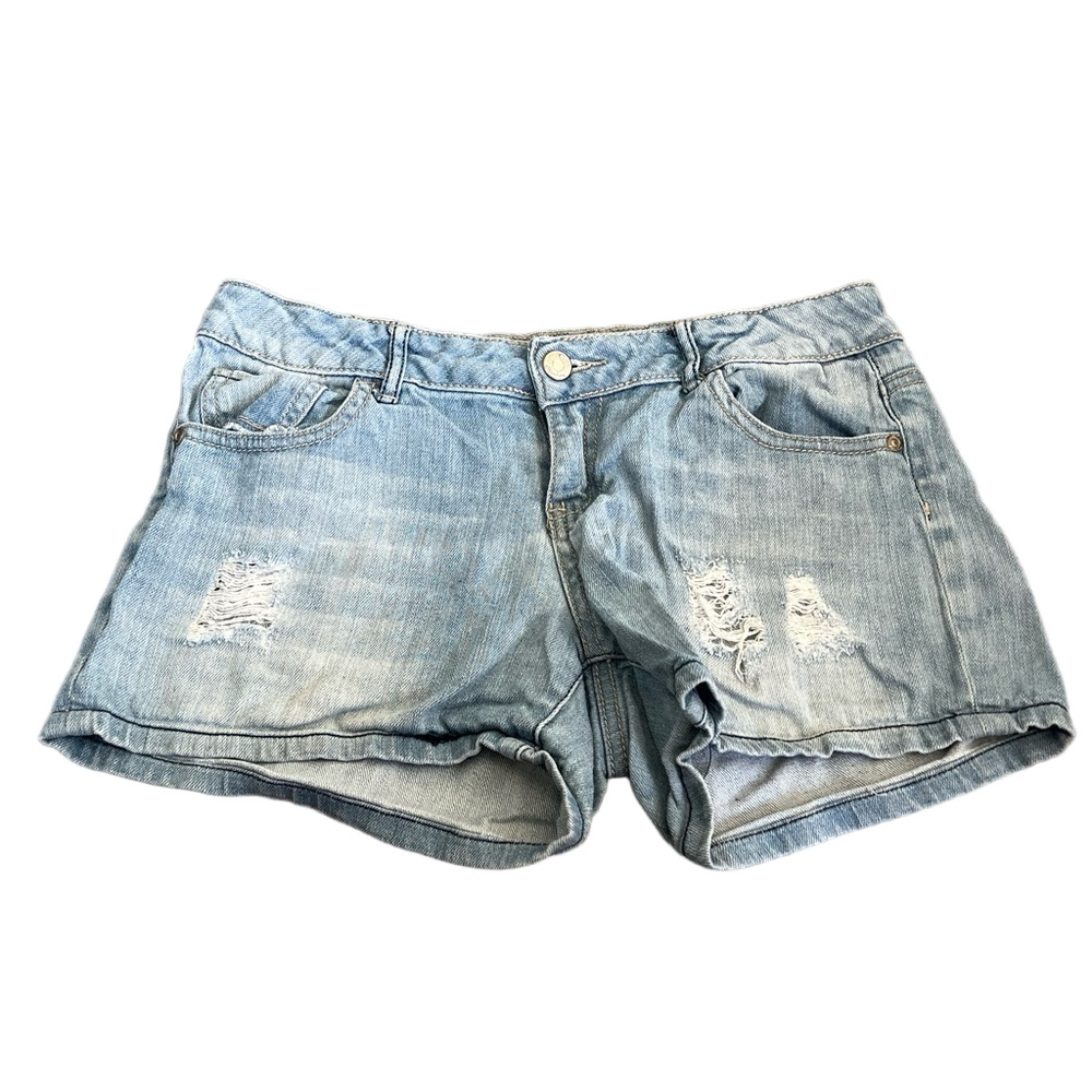 Cubus Denim Light Blue Denim Shorts